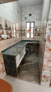 Kitchen Image of 530 Sq.ft 1 BHK Apartment / Flat for rent in New Town Kolkata for Rs. 9500