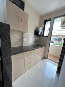 Kitchen Image of 700 Sq.ft 1 BHK Apartment / Flat for rent in Shikhar Balaji Heights, Mahalakshmi Nagar Indore for Rs. 20500