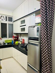 Kitchen Image of 600 Sq.ft 1 BHK Apartment / Flat for sale in Chinhat Lucknow for Rs. 3000000