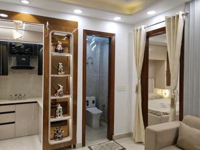 Living Room Image of 550 Sq.ft 2 BHK Apartment / Flat for sale in Dwarka Mor New Delhi for Rs. 3600000