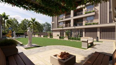 Balcony Image of 1188 Sq.ft 3 BHK Apartment / Flat for sale in Anikedhya Emperors, Gota Ahmedabad for Rs. 9225000