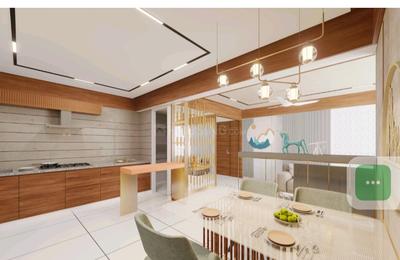Kitchen Image of 2475 Sq.ft 3 BHK Apartment / Flat for sale in Kudasan Gandhinagar for Rs. 10500000