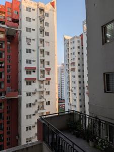Balcony Image of 1377 Sq.ft 3 BHK Apartment / Flat for rent in Eden City Maheshtala, Maheshtala Kolkata for Rs. 18000