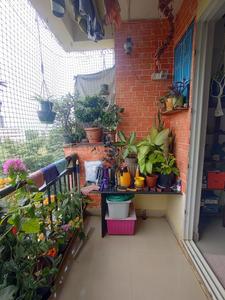 Balcony Image of 1189 Sq.ft 2 BHK Apartment / Flat for sale in Definer Kingdom by DeFiner Group, Budigere Cross Bengaluru for Rs. 7640000