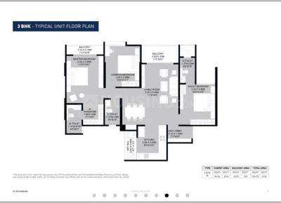 Image of 1150 Sq.ft 2 BHK Apartment / Flat for sale in Sanil Antalya Next, Tathawade, Pune for Rs. 8200000