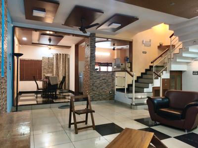 Living Room Image of 3500 Sq.ft 4 BHK Builder Floor for rent in Pharande Culture Crest, Spine Road Pune for Rs. 80000