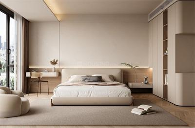 Bedroom Image of 993 Sq.ft 3 BHK Apartment / Flat for sale in Bhoomi Simana Building 2, Parel Mumbai for Rs. 55000000