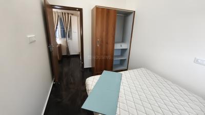 Bedroom Image of 900 Sq.ft 2 BHK Builder Floor for rent in Mahadevapura Bengaluru for Rs. 37000