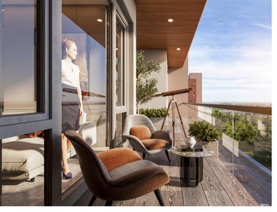 Balcony Image of 1200 Sq.ft 2 BHK Apartment / Flat for sale in Chhapra Navsari for Rs. 2820000
