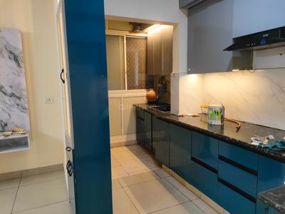 Kitchen Image of 1150 Sq.ft 2 BHK Apartment / Flat for rent in Vaishali Ghaziabad for Rs. 35000