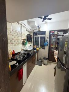 Kitchen Image of 600 Sq.ft 1 BHK Apartment / Flat for sale in Thane West Thane for Rs. 6200000