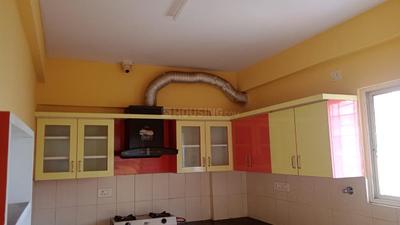 Kitchen Image of 1450 Sq.ft 3 BHK Apartment / Flat for rent in Nirman Nydhile Residency, Gottigere Bengaluru for Rs. 30000