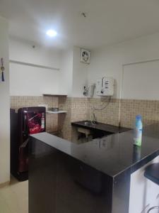 Kitchen Image of 698 Sq.ft 1 BHK Apartment / Flat for sale in Lodha Belmondo, Gahunje Pune for Rs. 7000000