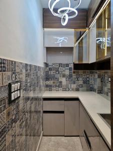 Kitchen Image of 400 Sq.ft 1 BHK Apartment / Flat for sale in Dwarka Mor New Delhi for Rs. 2500000