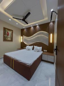 Bedroom Image of 770 Sq.ft 3 BHK Builder Floor for sale in Aakriti Infra Luxury Apartment, Deenpur New Delhi for Rs. 5200000