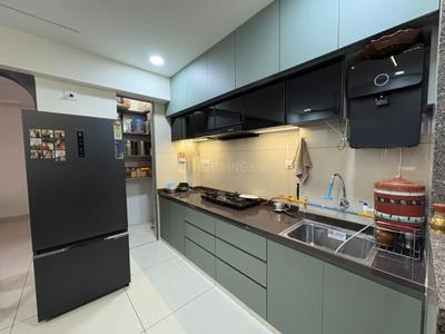 Kitchen Image of 1000 Sq.ft 3 BHK Apartment / Flat for sale in Roland Western Sparsh, Vaishno Devi Circle Ahmedabad for Rs. 11500000