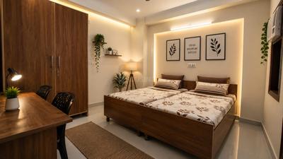 Bedroom Image of luxspace coliving pg in Sector 126, Noida