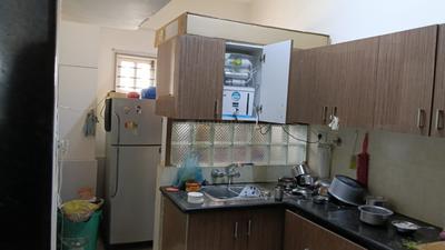 Kitchen Image of 1200 Sq.ft 2 BHK Apartment / Flat for sale in Hoysala Commanders Galleria, Devinagar Bengaluru for Rs. 9500000