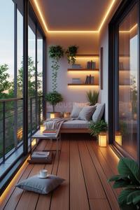 Balcony Image of 1900 Sq.ft 4 BHK Apartment / Flat for sale in Sector 105 Noida for Rs. 8000000