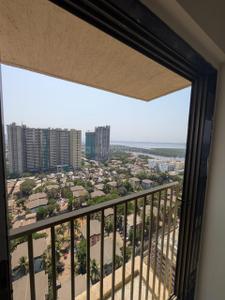 Balcony Image of 499 Sq.ft 1 BHK Apartment / Flat for sale in Vashi Navi Mumbai for Rs. 4200000
