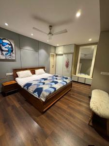 Bedroom Image of 2200 Sq.ft 3 BHK Apartment / Flat for rent in Naranpura Ahmedabad for Rs. 55000