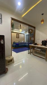 Hall Image of 765 Sq.ft 3 BHK Apartment / Flat for sale in Himalaya and Mainland Pinnacle Block A To D, Tragad Ahmedabad for Rs. 9000000