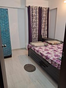 Bedroom Image of 734 Sq.ft 2 BHK Apartment / Flat for rent in Kanifnath Archana Paradise, Mohammed Wadi Pune for Rs. 23000