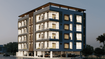 Image of 814 Sq.ft 2 BHK Apartment / Flat for sale in Gomti Nagar, Lucknow for Rs. 5599000
