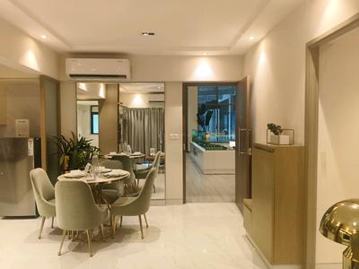 Living Room Image of 639 Sq.ft 1 BHK Apartment / Flat for sale in Runwal Garden City Cluster 11 Tower 1 2, Dombivli East Thane for Rs. 4600000