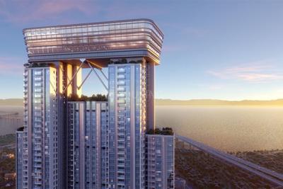 Image of 2450 Sq.ft 4 BHK Apartment / Flat for sale in L And T Crescent Bay, Parel, Mumbai for Rs. 165500000