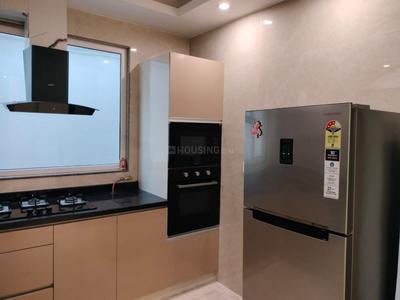 Kitchen Image of 1800 Sq.ft 3 BHK Builder Floor for rent in Anand Niketan New Delhi for Rs. 250000