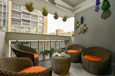 Balcony Image of 3200 Sq.ft 4 BHK Apartment / Flat for sale in Gala Marvella, South Bopal Ahmedabad for Rs. 30000000
