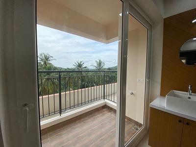 Balcony Image of 850 Sq.ft 2 BHK Apartment / Flat for rent in Sowparnika Jazzmyna, Kunnamangalam Kozhikode for Rs. 28000