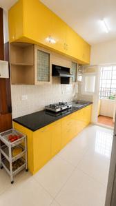 Kitchen Image of 1225 Sq.ft 3 BHK Apartment / Flat for sale in Shriram Green Field Phase 1, Budigere Cross Bengaluru for Rs. 11600000