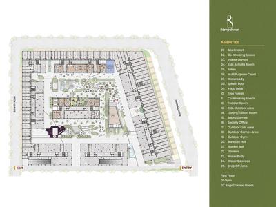 Image of 2116 Sq.ft 3 BHK Apartment / Flat for sale in Rameshwar City, Memnagar, Ahmedabad for Rs. 14500000