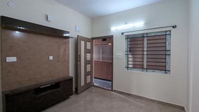 Living Room Image of 530 Sq.ft 1 BHK Apartment / Flat for rent in Ejipura Bengaluru for Rs. 26500