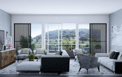 Living Room Image of 2317 Sq.ft 4 BHK Apartment / Flat for sale in Baner Pune for Rs. 20500000