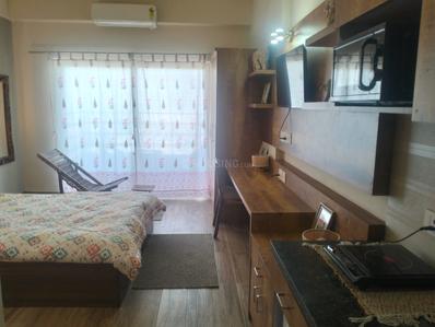 Hall Image of 435 Sq.ft 1 RK Apartment / Flat for rent in Paramount Golfforeste Premium Apartments, Surajpur Greater Noida for Rs. 15200