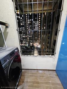 Balcony Image of 600 Sq.ft 2 BHK Apartment / Flat for sale in Raunak City, Kalyan West Kalyan for Rs. 6300000