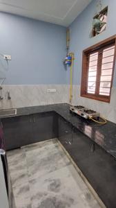 Kitchen Image of 651 Sq.ft 1 BHK Builder Floor for rent in Delta II Greater Noida for Rs. 17000