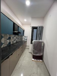 Kitchen Image of 800 Sq.ft 1 BHK Apartment / Flat for rent in Mahalakshmi Nagar Indore for Rs. 19000