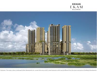 Image of 1210 Sq.ft 2 BHK Apartment / Flat for sale in Rohan Ekam Phase 2, Balewadi, Pune for Rs. 11900000