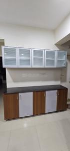 Kitchen Image of 1000 Sq.ft 2 BHK Apartment / Flat for rent in Aroma Tirupati Aakruti Greenz, Chharodi Ahmedabad for Rs. 25000