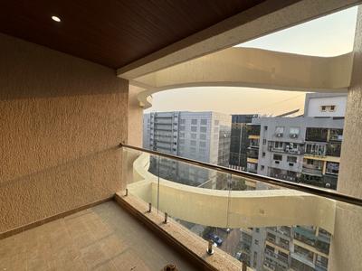 Balcony Image of 1850 Sq.ft 3 BHK Apartment / Flat for sale in Sara Antalya, Belapur CBD Navi Mumbai for Rs. 43200000