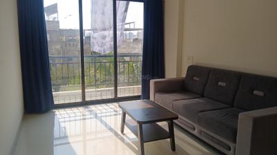 Living Room Image of 720 Sq.ft 1 BHK Apartment / Flat for rent in Nova Galaxy, Palanpur Surat for Rs. 20000