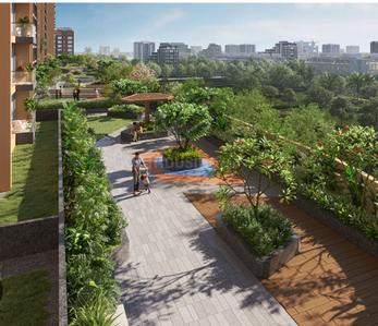 Image of 1136 Sq.ft 2 BHK Apartment / Flat for sale in Yashada Windsong, Ravet, Pune for Rs. 8913232