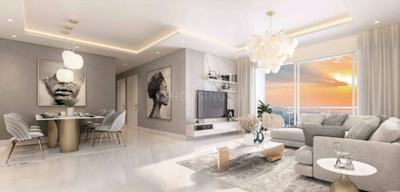 Hall Image of 1806 Sq.ft 4 BHK Apartment / Flat for sale in Osian Almanova Phase 1, Mundhwa Pune for Rs. 25000000