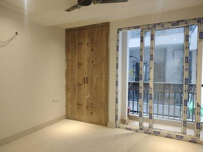 Bedroom Image of 500 Sq.ft 1 BHK Builder Floor for rent in Chhattarpur New Delhi for Rs. 18000