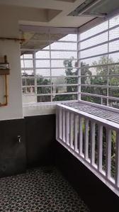 Balcony Image of 1800 Sq.ft 3 BHK Apartment / Flat for rent in Rajendra Nagar Indore for Rs. 25000