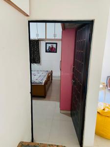 Bedroom Image of 1100 Sq.ft 2 BHK Apartment / Flat for rent in Ghatlodiya Ahmedabad for Rs. 16000